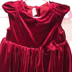 Velvet Red Dress